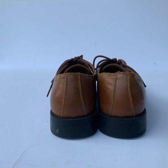 Alfani Adam Mens Shoes Size 9 M Brown Cap Toe Lace - Picture 4 of 8